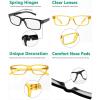 image:imageEyekepper 7pack Reading Glasses Blue Light Blocking for Men 2753 Black 2 Yellow