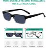 image:imageEyekepper 7pack Reading Glasses Blue Light Blocking for Men 4005pcs All Grey Lens