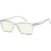 image:imageEyekepper Computer Reading GlassesScreen Glare Filter Computer Readers Black Red075Transparentblock Blue Light Lens