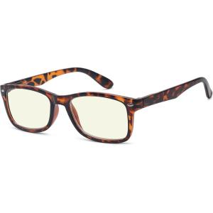 image:imageEyekepper Computer Reading GlassesReduce Eye Strain Computer Readers Black Brown125Tortoiseblock Blue Light Lens