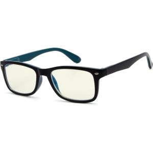 image:imageEyekepper Computer Reading GlassesUV ProtectionAnti GlareAntiReflective Computer Readers Tortoise225Black Blueblock Blue Light Lens