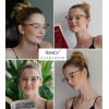 image:imageEyekepper 4 Pack Computer Reading Glasses for Women Blue Light Blocking Readers Yellow Tinted 1504 Pairs Mix