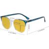 image:imageEyekepper 4 Pack Computer Reading Glasses for Women Blue Light Blocking Readers Yellow Tinted 150Blue Light Blockingb904 Pairs