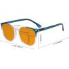 image:imageEyekepper 4 Pack Computer Reading Glasses for Women Blue Light Blocking Readers Yellow Tinted 150Blue Light Blockingb984 Pairs