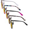 image:imageEyekepper 5 Pairs Stylish Eyeglasses Eyewear for WomenBlue Light Blockingb905 Pairs