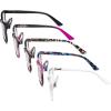 image:imageEyekepper 5 Pairs Stylish Eyeglasses Eyewear for WomenMix