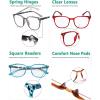 image:imageEyekepper Ladies Reading Glasses  4 Pack Large Square Readers for Women4 Pairs Mix