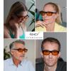 image:imageEyekepper Red Lens Blue Light Glasses MenFitover Blue Light Blocking Glasses Women Red Light Glasses Eye Protection  Black1801black100 Blue Light Blocking