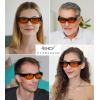 image:imageEyekepper Red Lens Blue Light Glasses MenFitover Blue Light Blocking Glasses Women Red Light Glasses Eye Protection  Black1803tortoise100 Blue Light Blocking