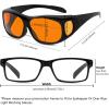 image:imageEyekepper Red Lens Blue Light Glasses MenFitover Blue Light Blocking Glasses Women Red Light Glasses Eye Protection  Black1806black100 Blue Light Blocking