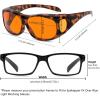 image:imageEyekepper Red Lens Blue Light Glasses MenFitover Blue Light Blocking Glasses Women Red Light Glasses Eye Protection  Black1806tortoise100 Blue Light Blocking