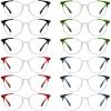 image:imageEyekepper 4pack Round Reading Glasses Blue Light Blocking Women Yellow Tinted 15012 Pack Mix  R9002c