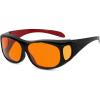 image:imageEyekepper Red Lens Blue Light Glasses MenFitover Blue Light Blocking Glasses Women Red Light Glasses Eye Protection  Black1806black Red100 Blue Light Blocking