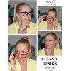 image:imageEyekepper 4 Pack Oversized Blue Light Filter Glasses Women Cat Eye Computer Eyeglasses 000Blue Light Blockingb404 Pairs