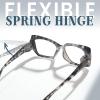 image:imageEyekepper 6 Pack Thick Frame Reading Glasses for Women Blue Light Readers with Metalless Screwless Spring Hinges 30