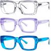 Transparent/Purple/Blue