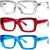 Transparent/Red/Blue