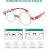 image:imageEyekepper 12Pack Vintage Round Reading Glasses for Women Small Retro Readers 050Tortoise