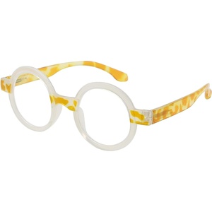 image:imageEyekepper 12Pack Vintage Round Reading Glasses for Women Small Retro Readers 050YellowTortoise