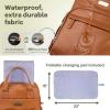 imageRUVALINO Diaper Bag Backpack  Multifunction Travel Back Pack Maternity Baby Changing Bags Diaper Changing Totes Large Capacity Waterproof and Stylish Baby Travel Essential Army GreenClassic Brown
