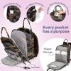 imageRUVALINO Diaper Bag Backpack  Multifunction Travel Back Pack Maternity Baby Changing Bags Diaper Changing Totes Large Capacity Waterproof and Stylish Baby Travel Essential Army GreenClassicgreen Camo