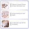 imageOriginal Silver Nursing Cups RUVALINO Breastfeeding Essentials Nipple Shields for Nursing Newborn Nipple Cover for Breastfeeding Healing Cups for Sore Nipple Relief FSA or HSA Eligible XLSilverRegular