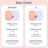 imageOriginal Silver Nursing Cups RUVALINO Breastfeeding Essentials Nipple Shields for Nursing Newborn Nipple Cover for Breastfeeding Healing Cups for Sore Nipple Relief FSA or HSA Eligible XLSilverRegular