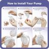 imageRUVALINO Wearable Breast Pump  S12A Portable Auto Electric Breast Pump Hands Free with 3 Modes ampamp 12 Levels 24mm Flange Breastfeeding Essentials Baby Registry Search FSA or HSA EligiblePack of 2