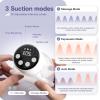 imageWearable Breast Pump RUVALINO S12A Portable Electric Breast Pump Hands Free with 3 Modes ampamp 12 Levels Smart Display 24mm Comfortable Flange Breastfeeding Essentials Baby Registry Pack of 1