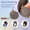 imageRUVALINO Diaper Bag Backpack Multifunction Travel Pack Maternity Baby Changing Bags Large Capacity Waterproof GrayKhaki