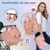 imageRUVALINO Diaper Bag Backpack Multifunction Travel Pack Maternity Baby Changing Bags Large Capacity Waterproof GrayPink