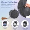 imageRUVALINO Diaper Bag Backpack Multifunction Travel Pack Maternity Baby Changing Bags Large Capacity Waterproof GrayStylishdark Gray