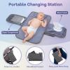 imageRUVALINO Diaper Bag Backpack Multifunction Travel Pack Maternity Baby Changing Bags Large Capacity Waterproof GrayStylishdark Gray