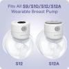 imageRUVALINO Flange Insert 17mm Compatible with Breast Pump S12AS12S12 ProS10S9 ProS9 24mm ShieldsFlanges Reduce 24mm Tunnel Down to 17mm 2PCSFlange Insert 17mm