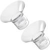 imageRUVALINO Flange Insert 17mm Compatible with Breast Pump S12AS12S12 ProS10S9 ProS9 24mm ShieldsFlanges Reduce 24mm Tunnel Down to 17mm 2PCSFlange Insert 17mm