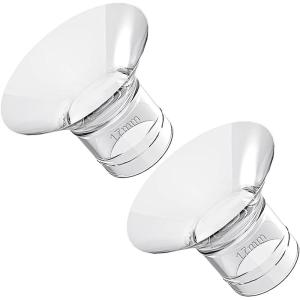 imageRUVALINO Flange Insert 17mm Compatible with Breast Pump S12AS12S12 ProS10S9 ProS9 24mm ShieldsFlanges Reduce 24mm Tunnel Down to 17mm 2PCSFlange Insert 17mm