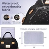 image:imageRUVALINO Baby Diaper Bag Backpack with Changing Pad RedGreenBlueBlack
