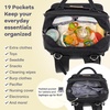 image:imageRUVALINO Baby Diaper Bag Backpack with Changing Pad RedGreenBlueBlack