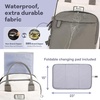 image:imageRUVALINO Baby Diaper Bag Backpack with Changing Pad RedGreenBlueLgreydgrey