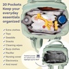 image:imageRUVALINO Baby Diaper Bag Backpack with Changing Pad RedGreenBlueMint Green