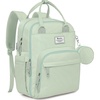 image:imageRUVALINO Baby Diaper Bag Backpack with Changing Pad RedGreenBlueMint Green