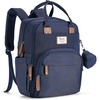 image:imageRUVALINO Baby Diaper Bag Backpack with Changing Pad RedGreenBlueNavy Blue