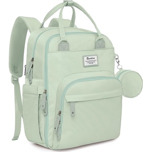 image:imageRUVALINO Baby Diaper Bag Backpack with Changing Pad RedGreenBlueMint Green