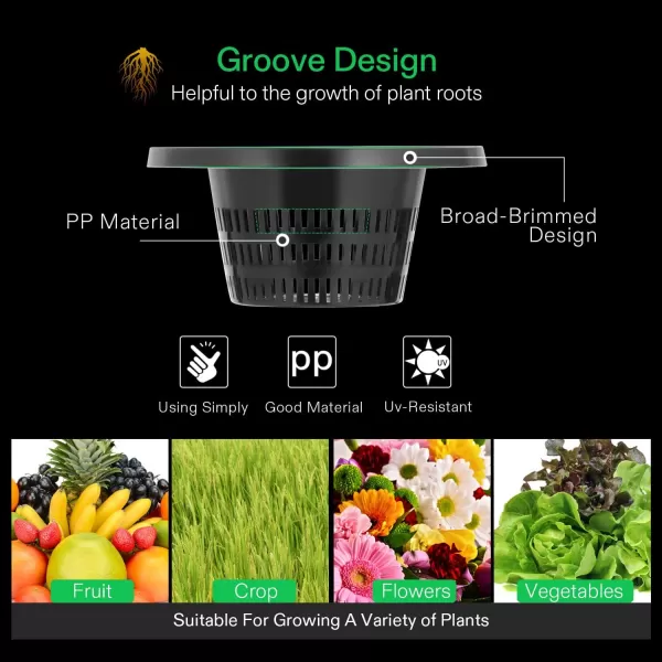 VIVOSUN DWC Hydroponics Grow System with Top Drip Kit, 5-Gallon Deep Water Culture, Recirculating Drip Garden System with Multi-Purpose Air Hose, Air Pump, and Air Stone 