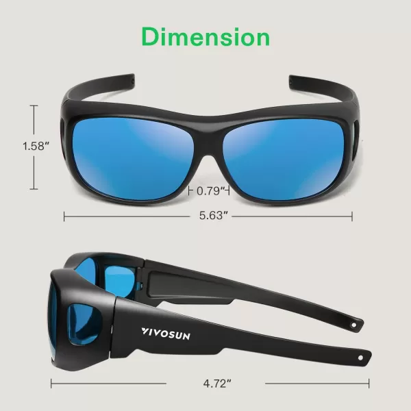 VIVOSUN Indoor Hydroponics Grow Room Glasses with Glasses Case