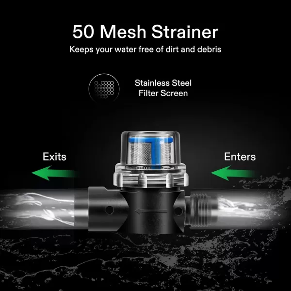 VIVOSUN Water Pressure Pump, 115VAC 4 GPM 45 PSI Diaphragm Water Pump/Strainer for Bathrooms, Kitchens, RVs, and Yachts 