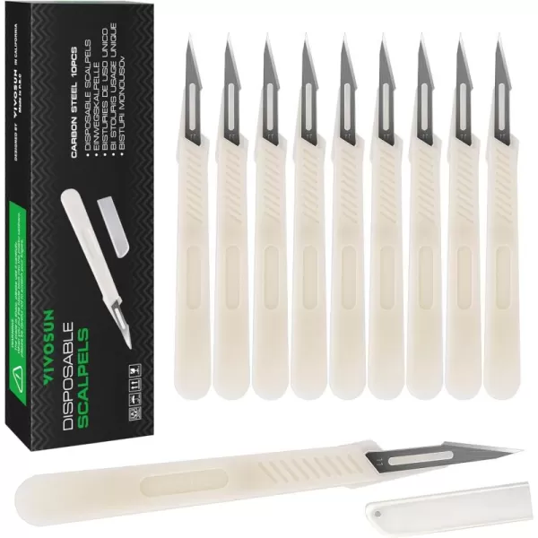 VIVOSUN #11 High-Carbon Steel Blades for Cutting Plants and Propagation
