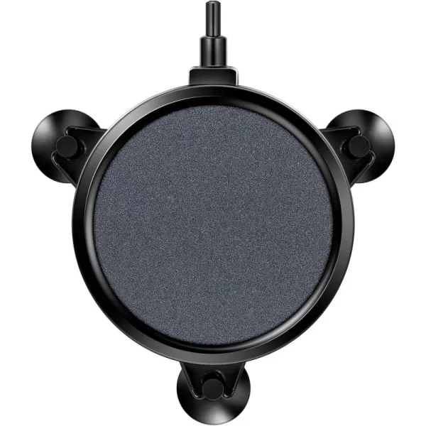 VIVOSUN Air Stone Disc 4 x 4 Inch with Shell and Sucker for Aquarium, Fish Tank and Hydroponics Air Pump