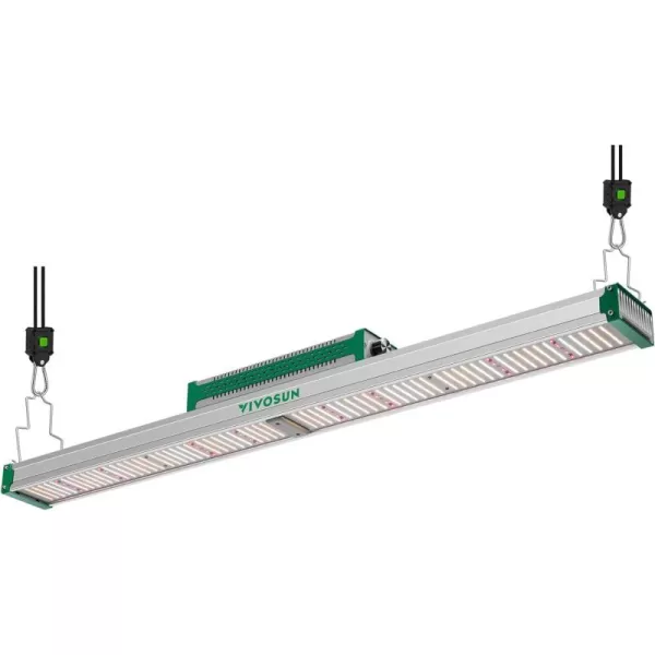 VIVOSUN VSX1600 LED Grow Light, 2 x 2 FT. LED Plant Light with Samsung Diodes and Sunlike Full Spectrum for Indoor Plants, Seedlings, Vegetables, and Flowers