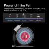 imageVIVOSUN 108X48X80 2 in 1 Grow Tent 400W LED Grow Light 8 Inch Inline Fan 8 Inch Carbon Filter and Ducting